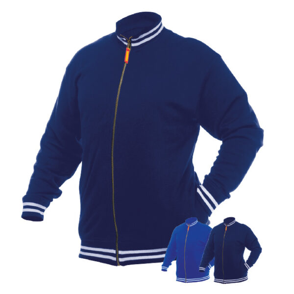 Felpa con zip lunga “BERG” - TRR Srl - Abbigliamento da lavoro - Bergamo